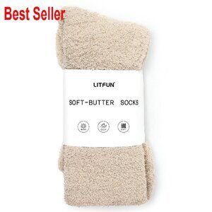 Cozy Fuzzy Socks Super Soft Fluffy Winter Sleep Socks Comfy Warm